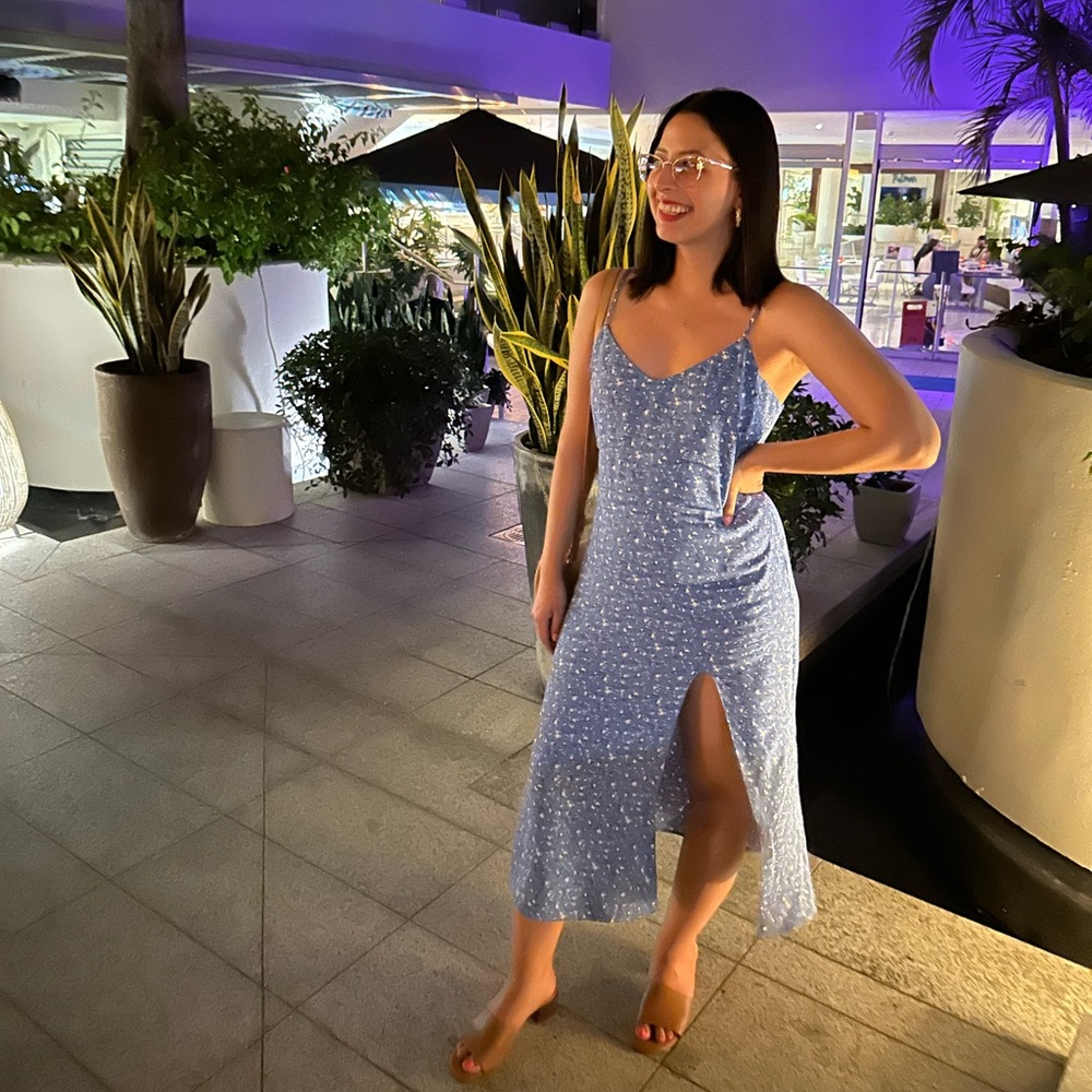 Reformation Crimini Dress in Eve